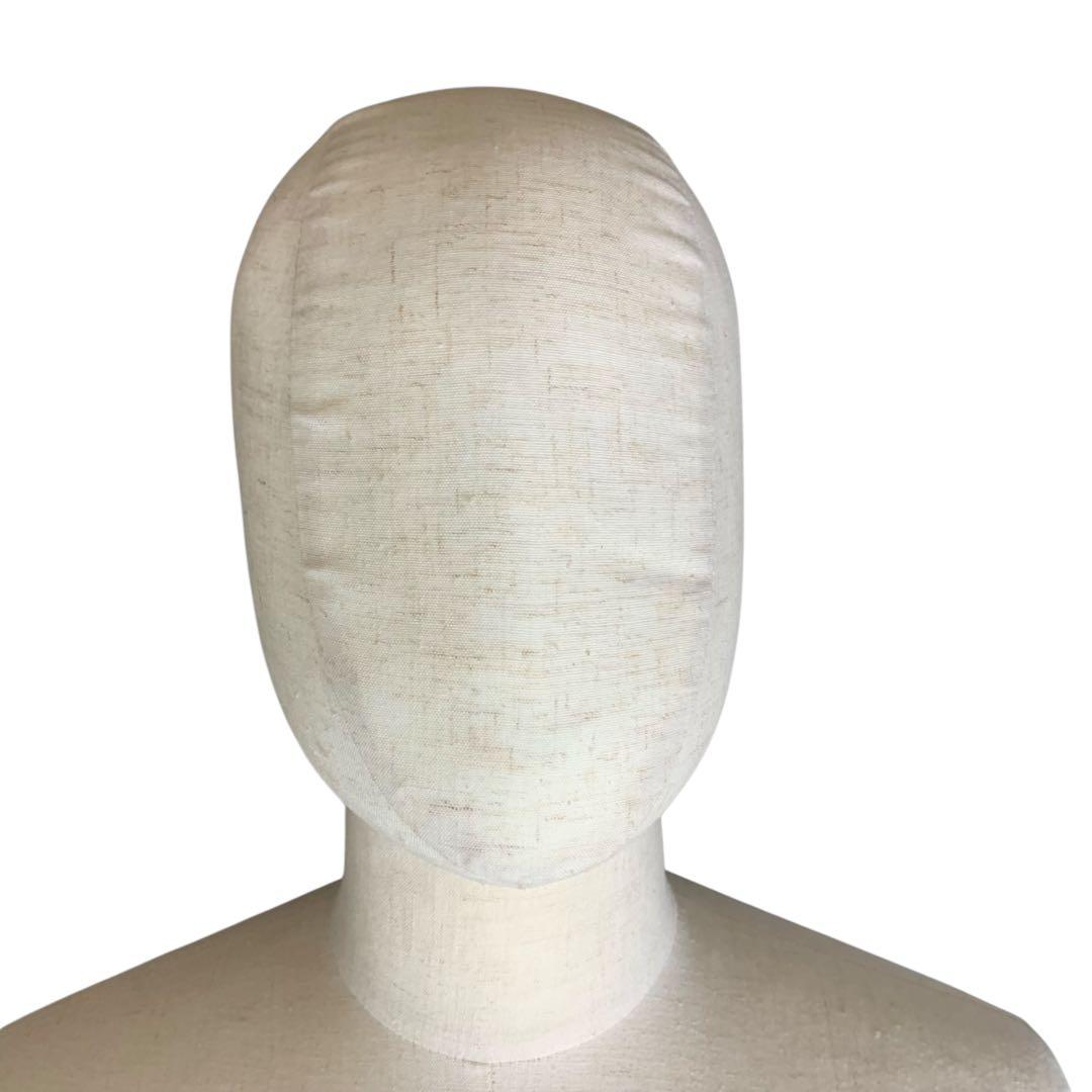 トルソー メンズ 高さ調節可能 顔付き ズボン履ける マネキン