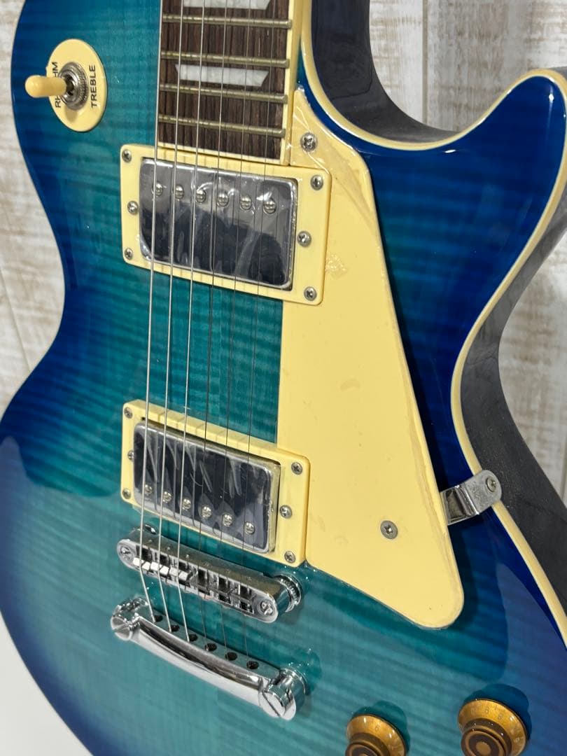 BLITZ BLP-450 レスポールタイプ ブルー色