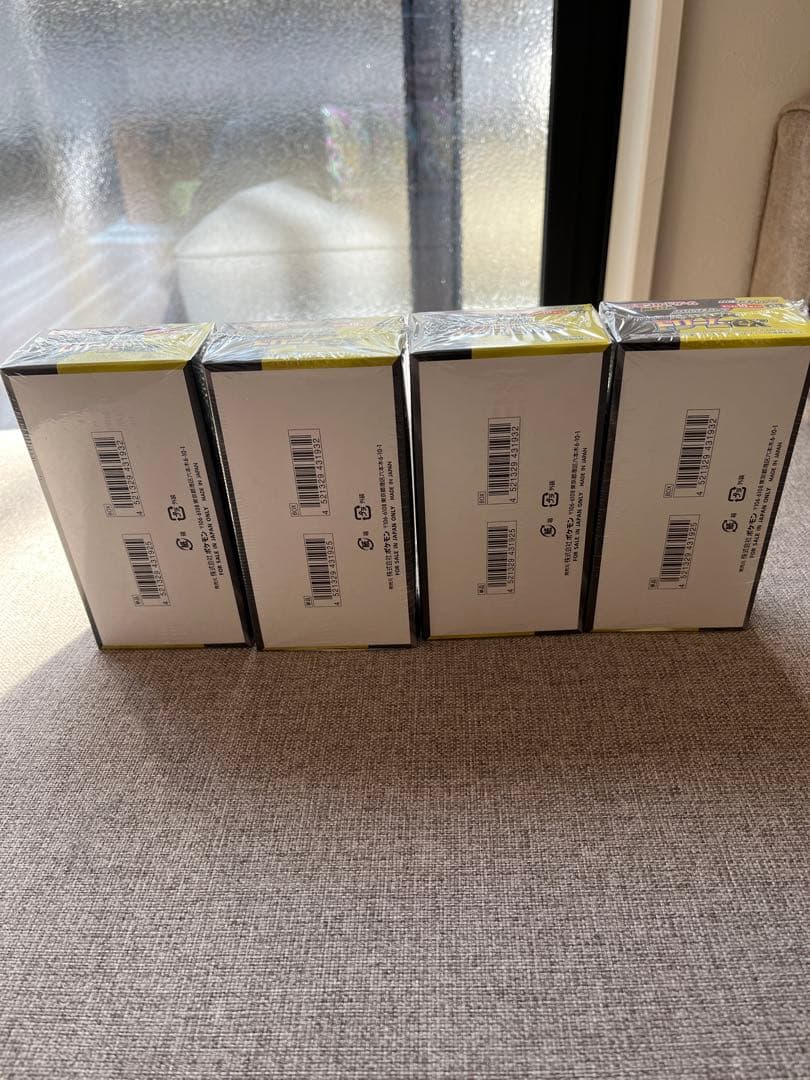 ポケモンカードゲーム MEGAドリームEX 4個セット　新品未開封シュリンク付き