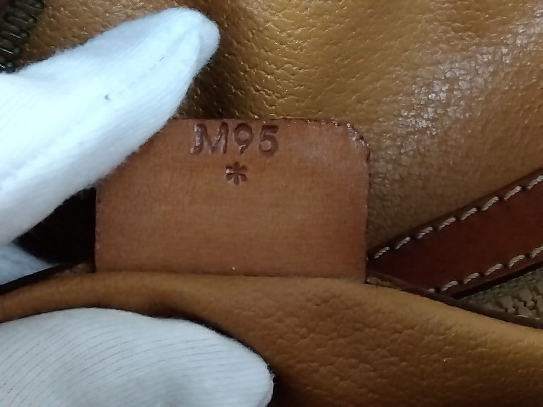 APD03 セリーヌ マカダム ハンドバッグ トリオンフ ゴールド金具