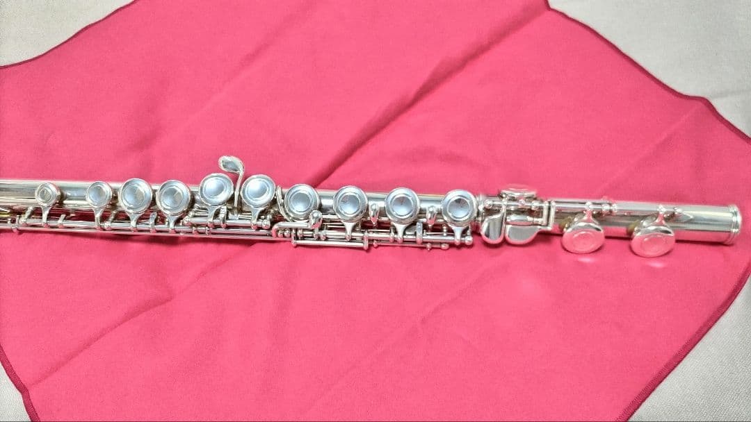 YAMAHA ヤマハフルート 311 Eメカ付き　頭部管銀製
