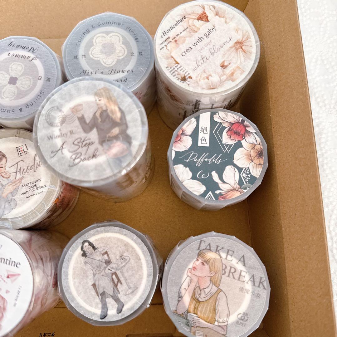 .*̮様 まとめ売り Wセット 海外マスキングテープ　マステ