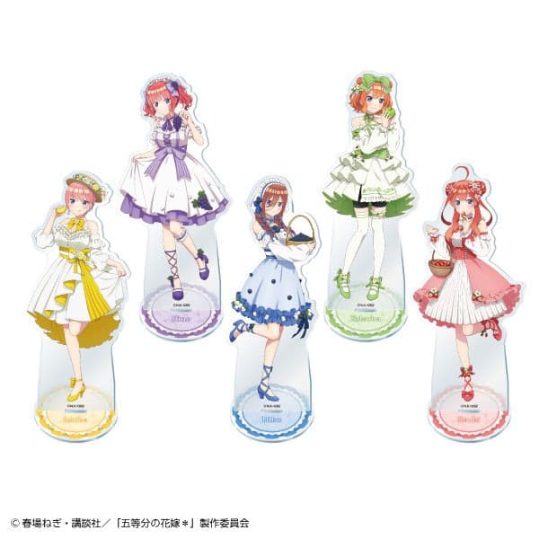 五等分の花嫁＊ アクリルスタンド 全5種(フルーツドレス ver.) - メルカリ