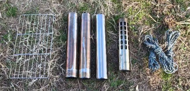 コンパクト薪ストーブ 　一回使用品