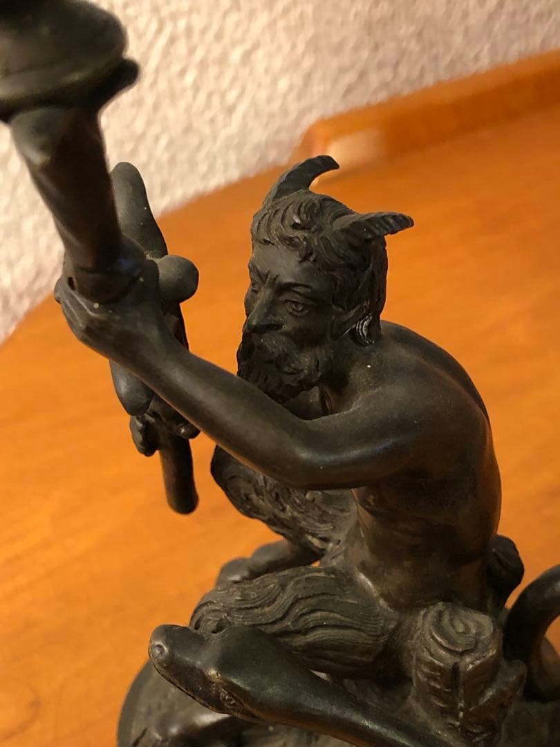 アンティーク 1890s デビル 悪魔 オカルト 骨董 インダストリアル レトロ