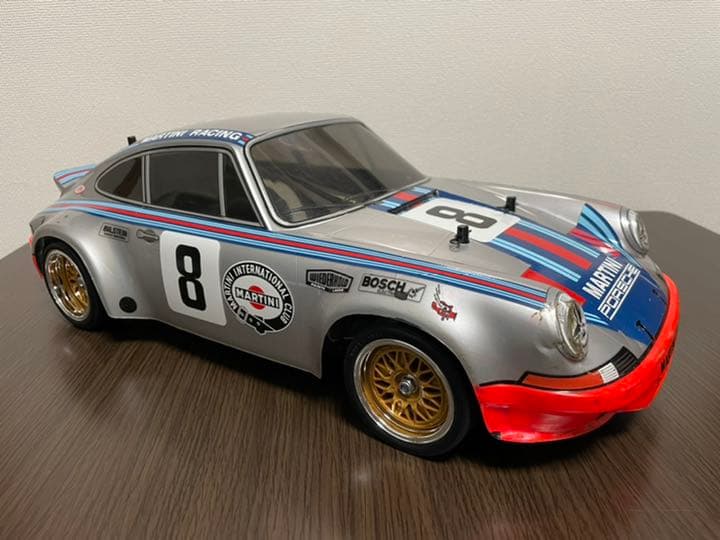 タミヤ ラジコン 1/10 ポルシェ 911 カレラ RSRとTT-02シャーシ