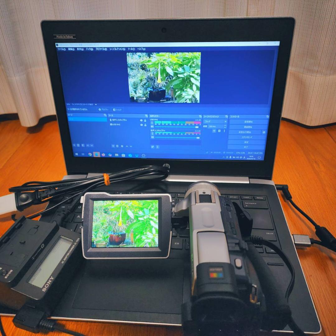 【動作確認済】高画質 SONY MiniDV ビデオカメラ DCR-TRV27