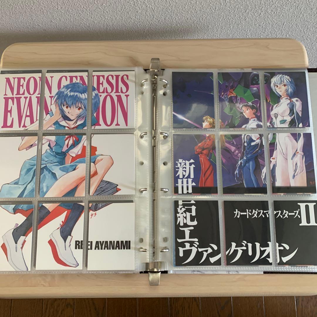 エヴァカードダスマスターズ&天田印刷トレカバインダー付セット