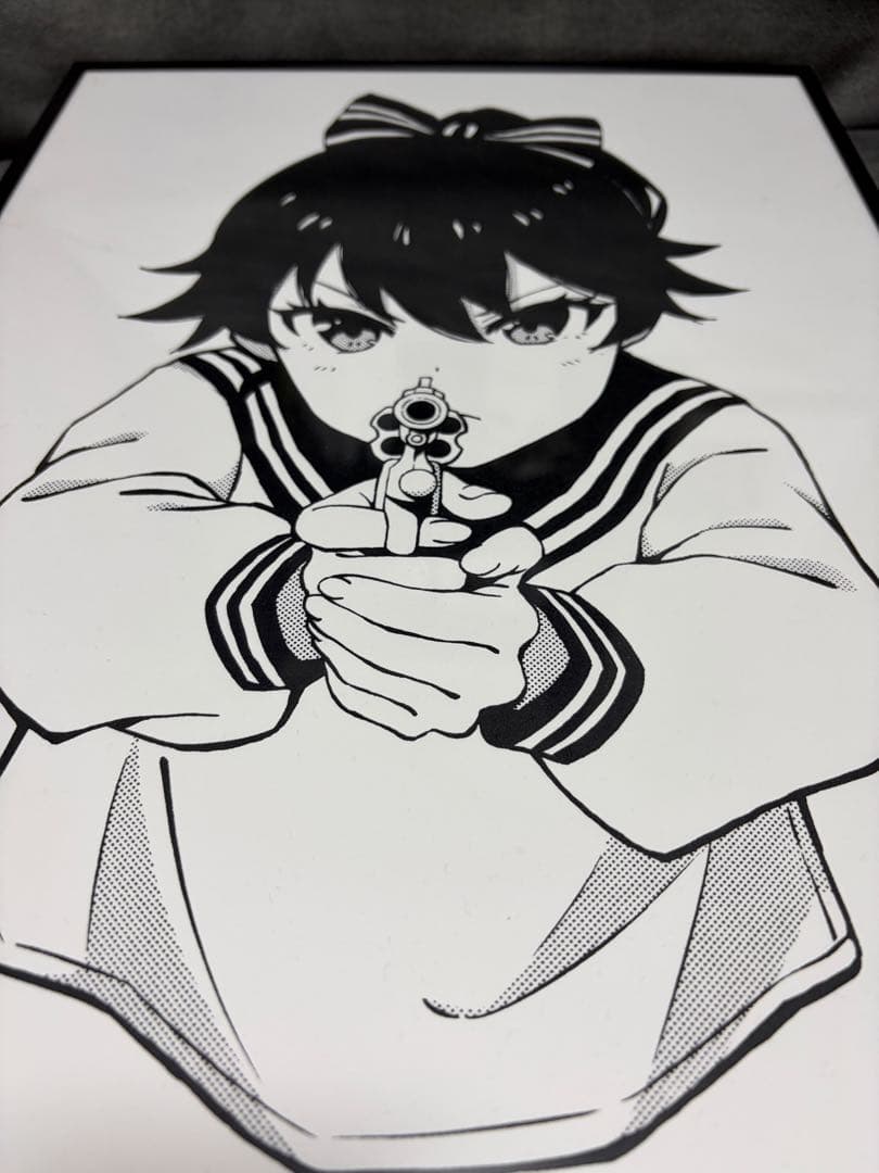 fuki committee 東京風紀委員会 シルクスクリーン 在波うゆ 版画