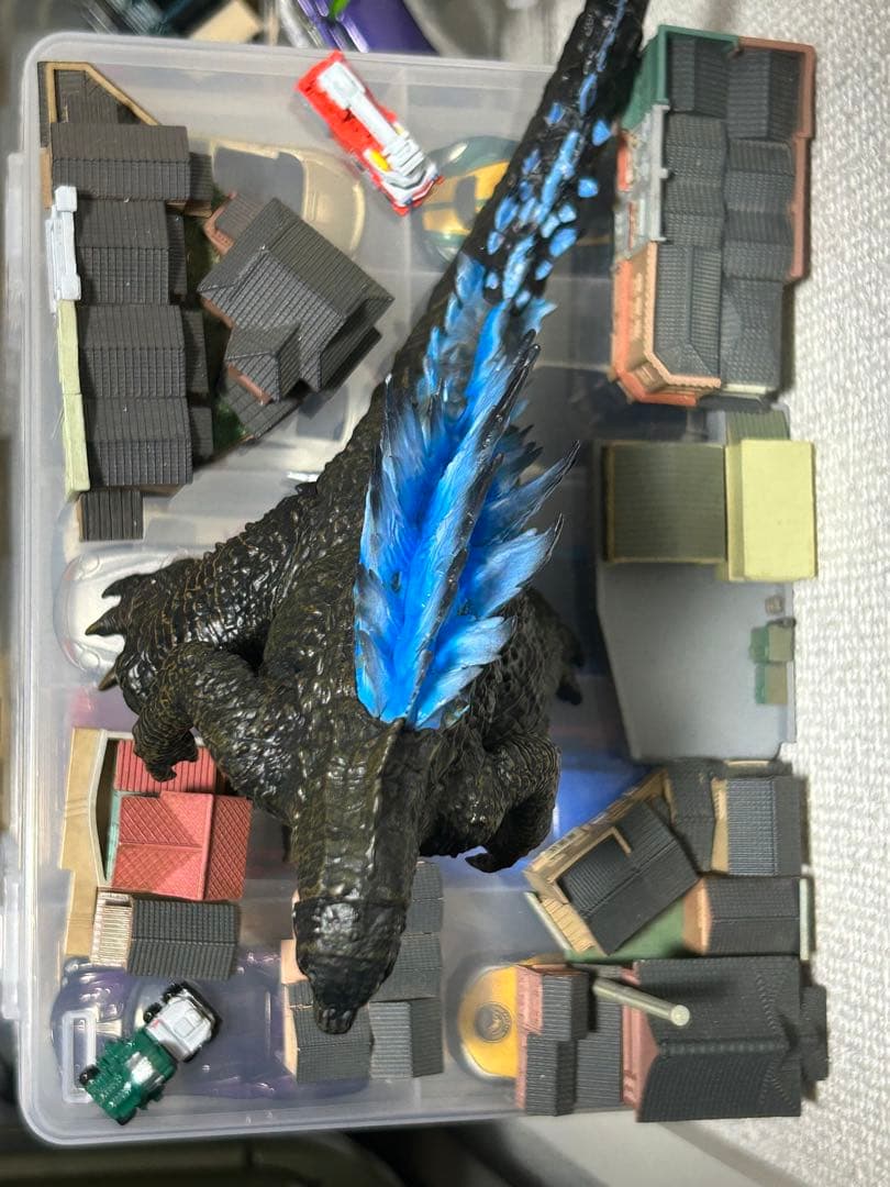 ゴジラ フィギュア ミニチュア　セット　ジオラマ