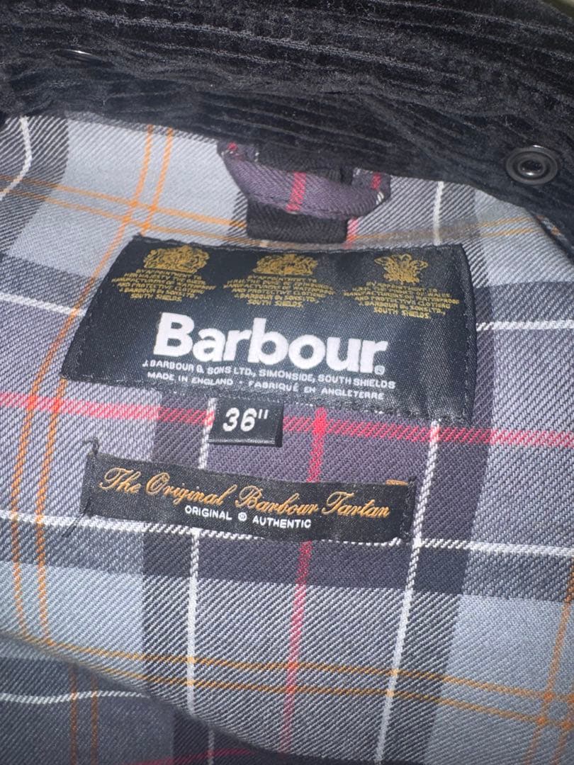Barbour バブアー　BORDER ボーダー　オイルドコート　ボアライナー付