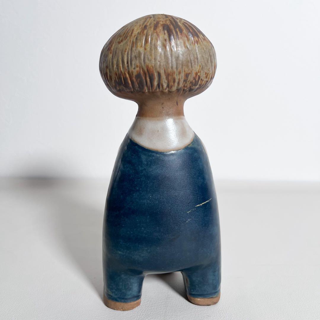 Lisa Larson リサラーソン UNGAR Pelle 少年と猫 北欧 - メルカリ