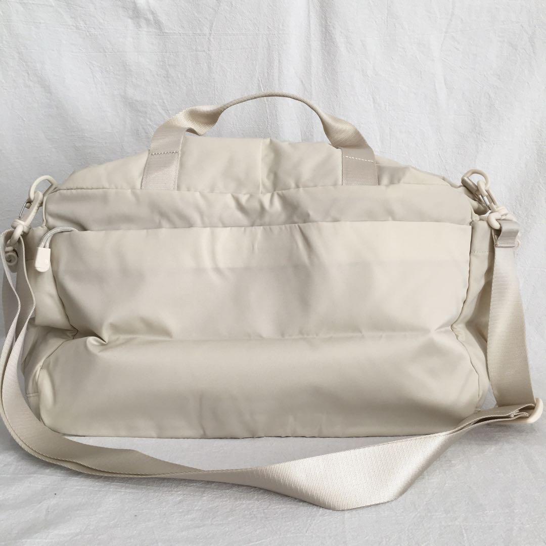 ザノースフェイス ショルダーバッグ ダッフルバッグ ナイロン クリーム