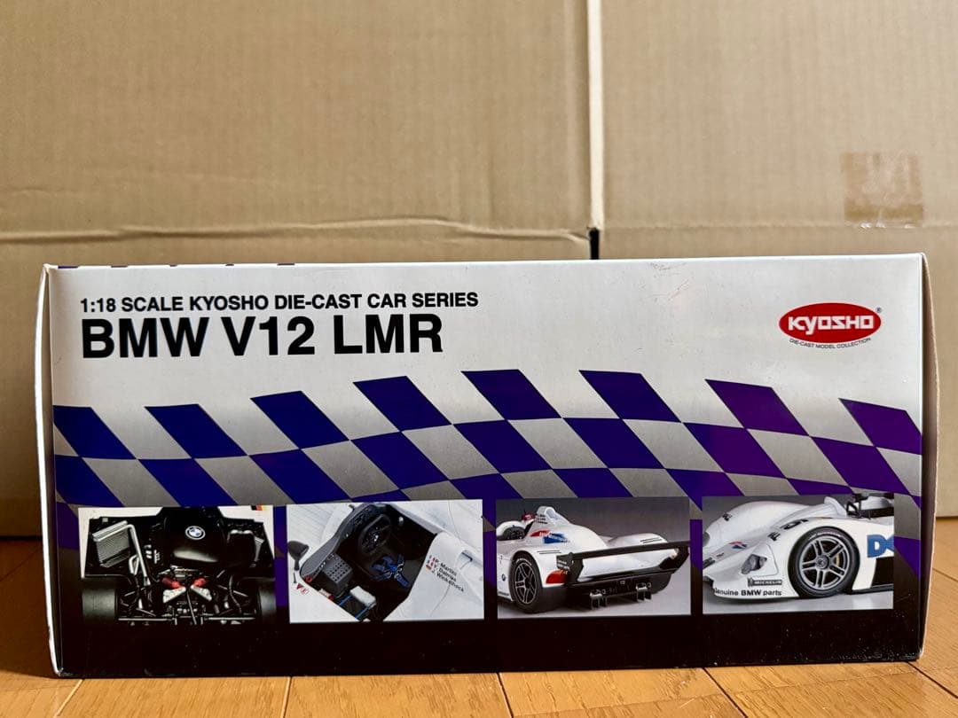 京商 1/18 BMW V12 LMR 1991年ル・マン優勝車 エンジン付き
