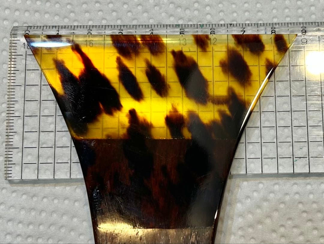 た*け様 津軽三味線用 最高級べっ甲バチ 紅木手元