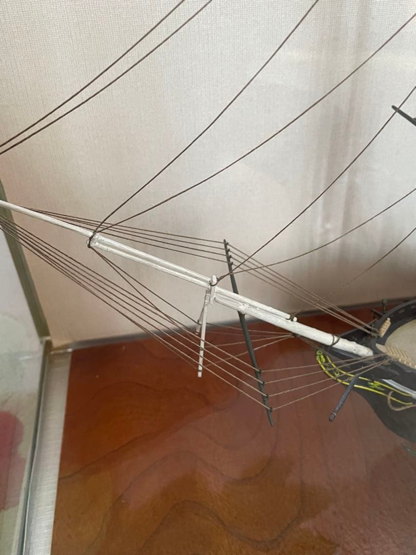 地域限定）USS Constitution ヴィンテージハンドメイド 模型船 - メルカリ