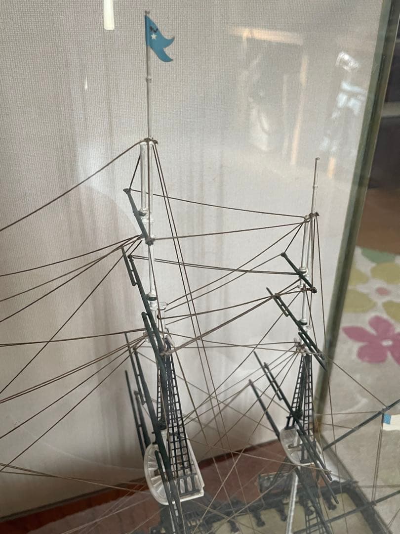 地域限定）USS Constitution ヴィンテージハンドメイド 模型船 - メルカリ