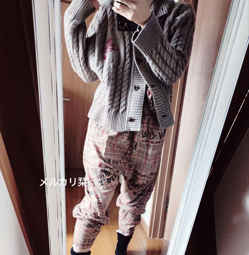 ヴィヴィアンウエストウッド 総柄 サルエルパンツ 変形パンツ M