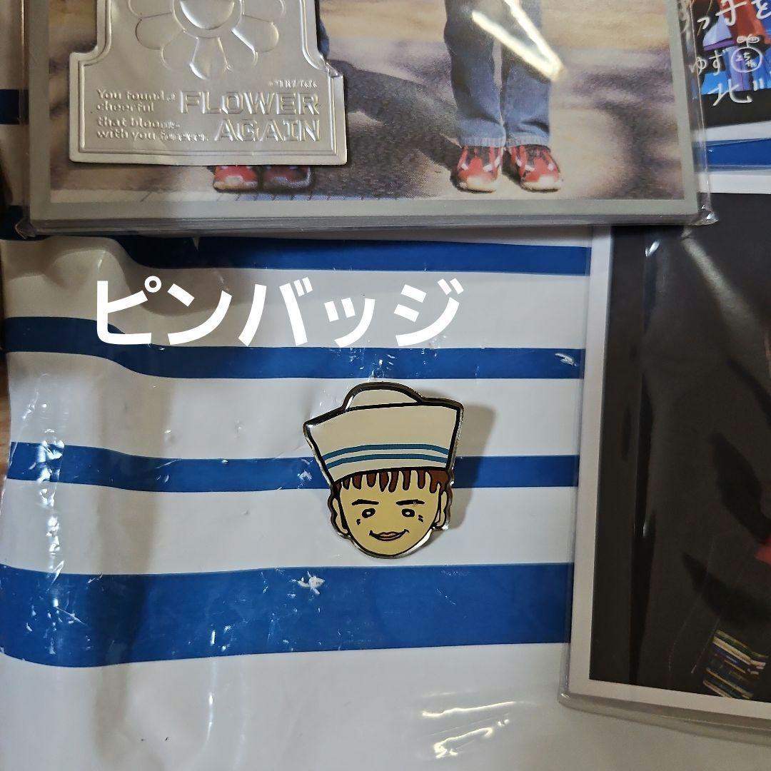 ゆずグッズゆず誌ポストカードピックリュック座布団ピンバッジ