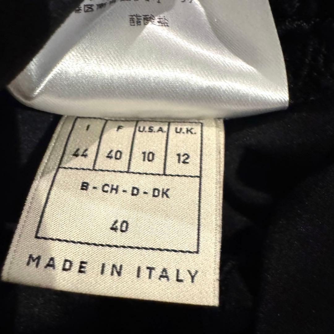 【新品未使用】EMILIO PUCCI レース スカート　黒 ひざ丈