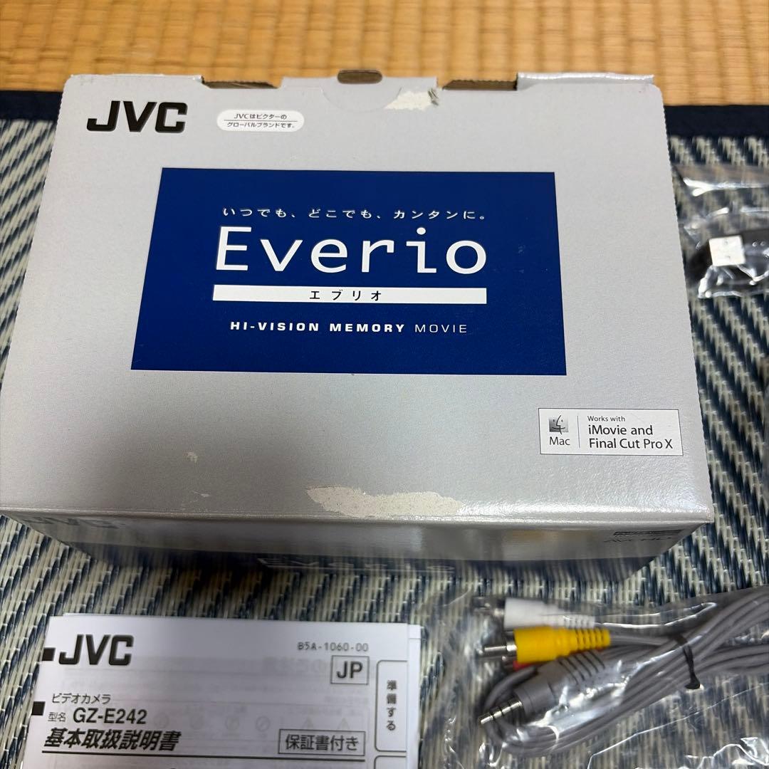JVC Everio フルHDビデオカメラ