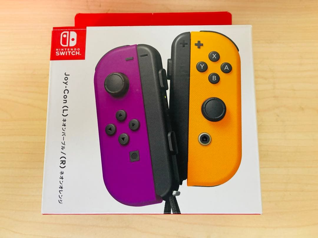 美品 Nintendo Switch 本体 別売 Joy-Con付 箱あり