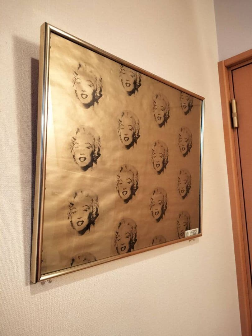 ANDY WARHOL 1962年 ゴールド・マリリン 金 ゴージャス ラッキー