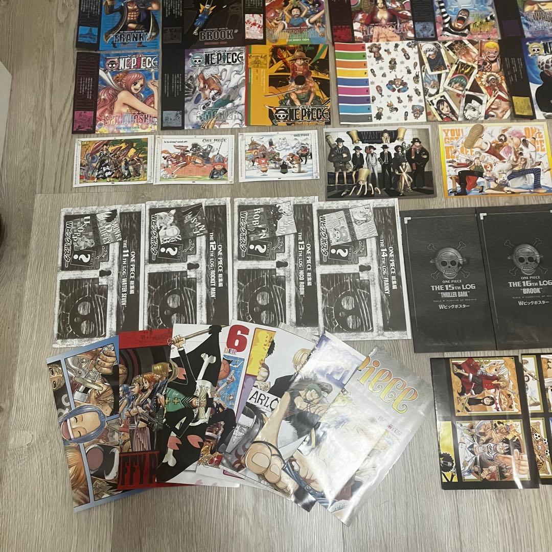 ワンピース 総集編 付録 1~28巻 ブックカバー LOGシェルフマーカー 他