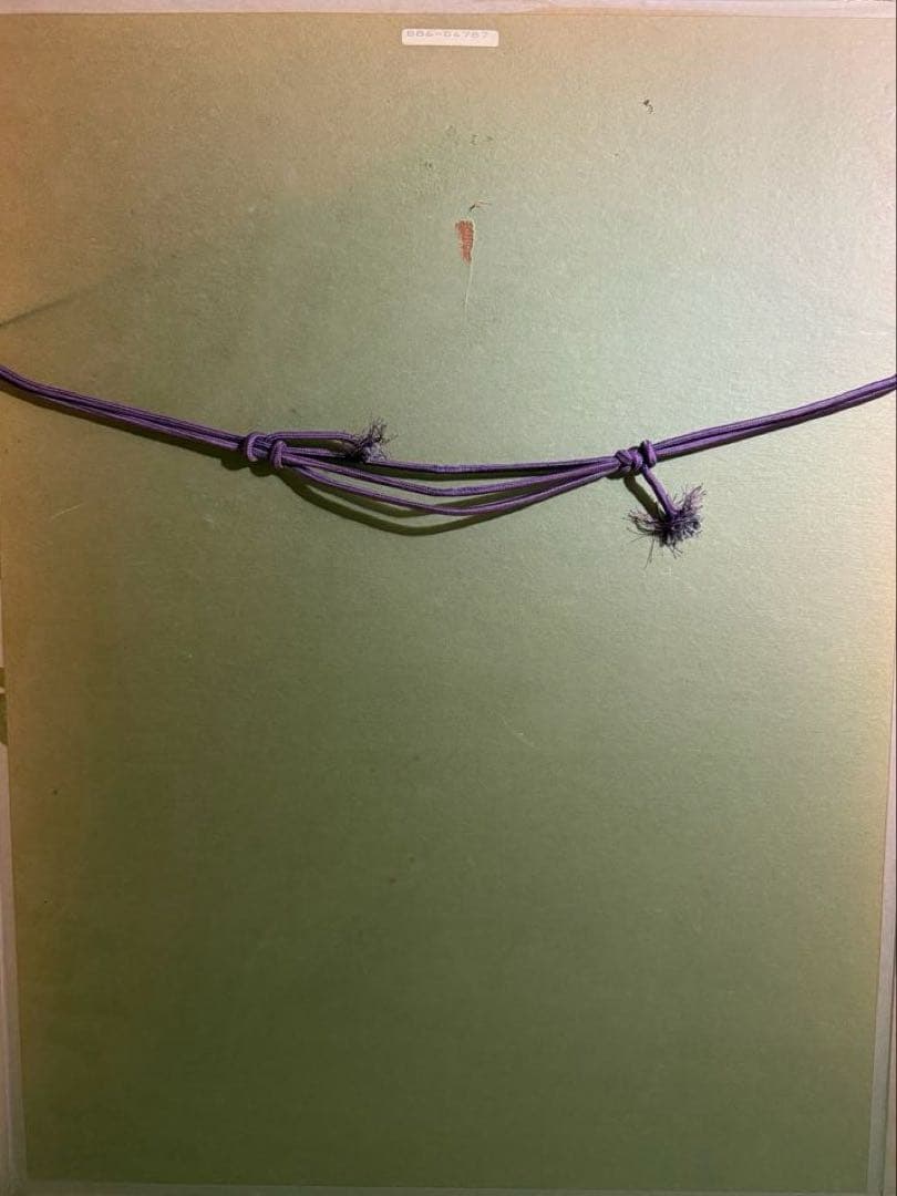 徳田宏行《美人画》肉筆パステル画　直筆サインあり