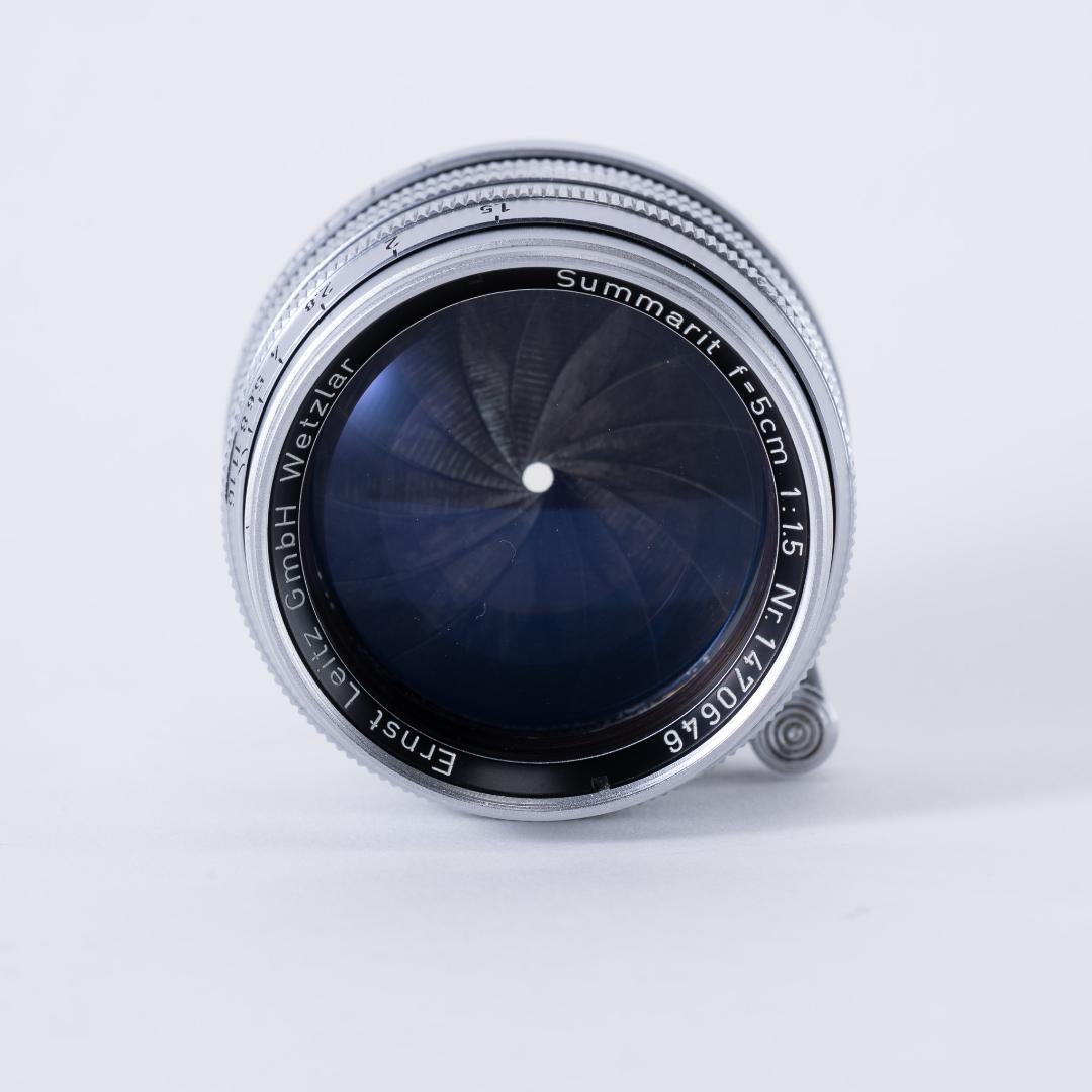 山崎磨き！Leica Summarit 50mm f1.5 オールドレンズ