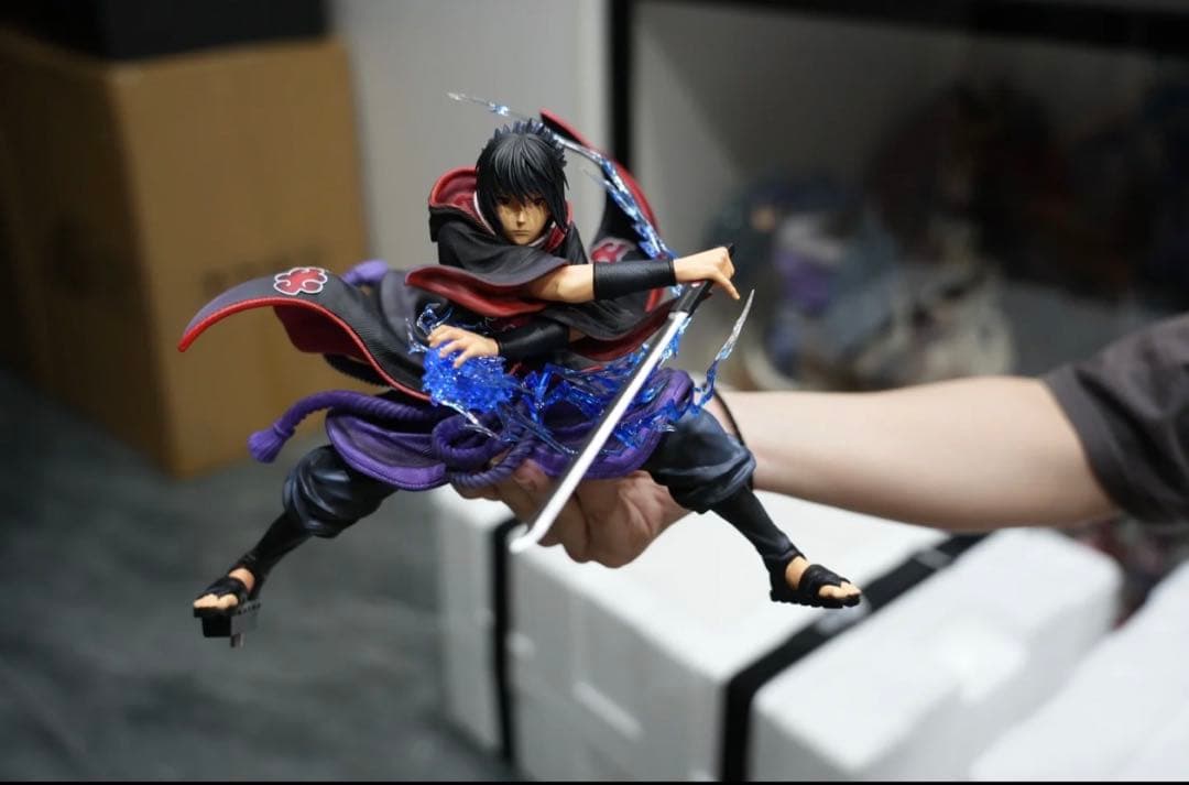 NARUTO ナルト うちはサスケ ガレージキット ガレキ スタチュー⑤④