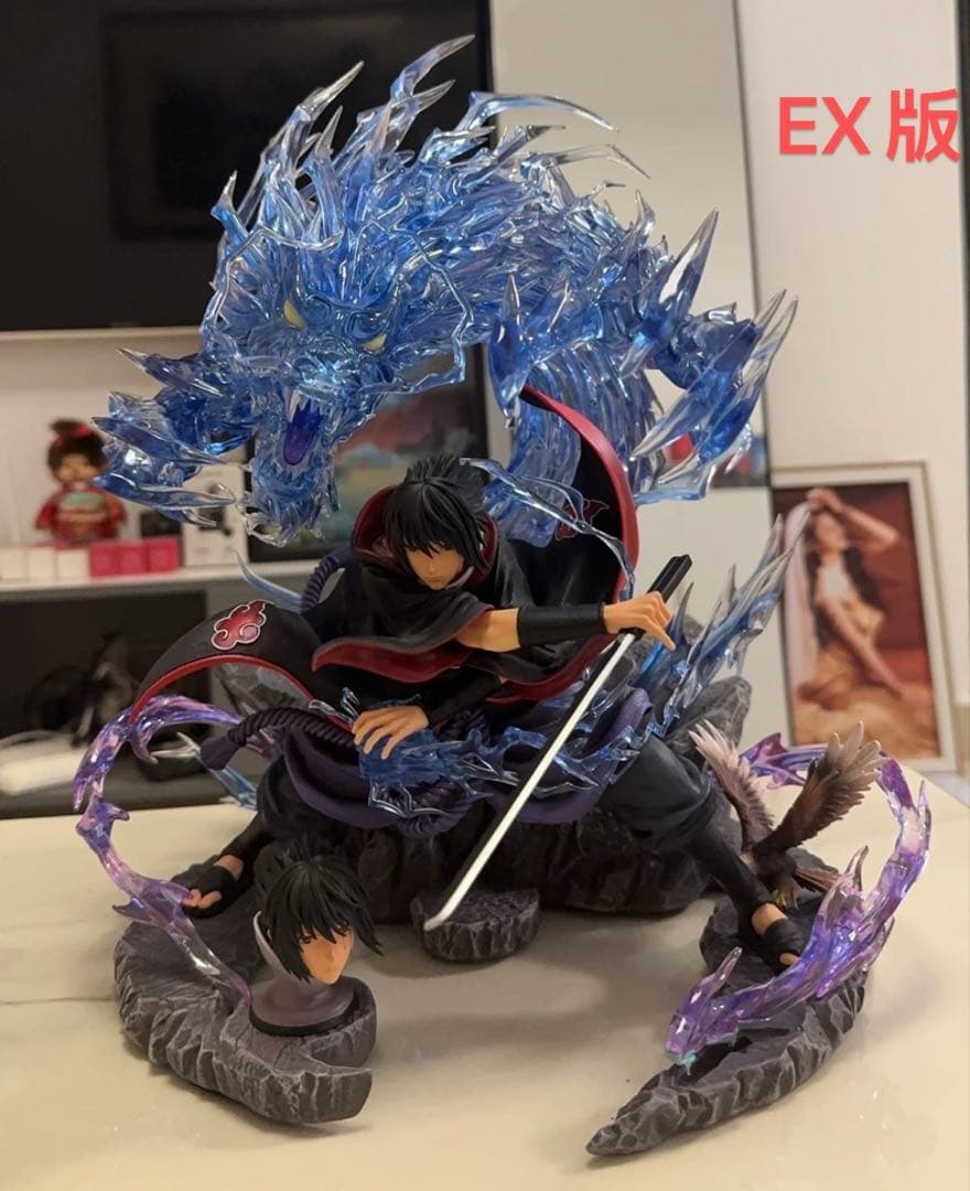 NARUTO ナルト うちはサスケ ガレージキット ガレキ スタチュー⑤④