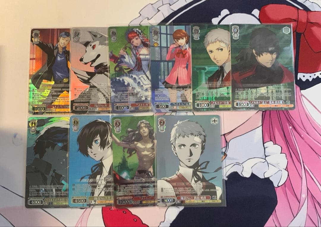 ヴァイスシュバルツ　ペルソナ3 リロード　フルPERレアデッキパーツ