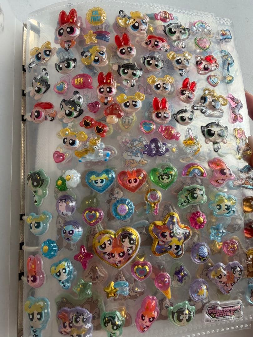 シール帳　正規品　新品　ボンボンドロップ　ラブブ　エスターバニーパワパフサンリオ