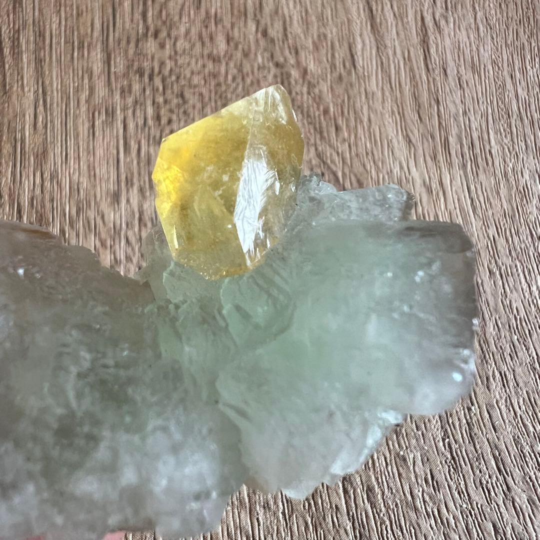 フローライト バライト R70 共生 鉱物 標本 原石 ブルーフローライト