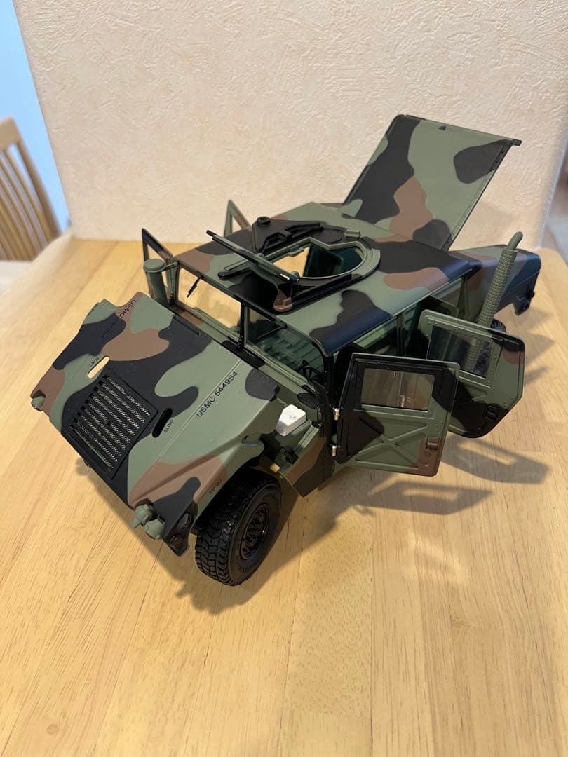 ミリタリ　ハマー　コマンド　1／18スケール　Thunder trac
