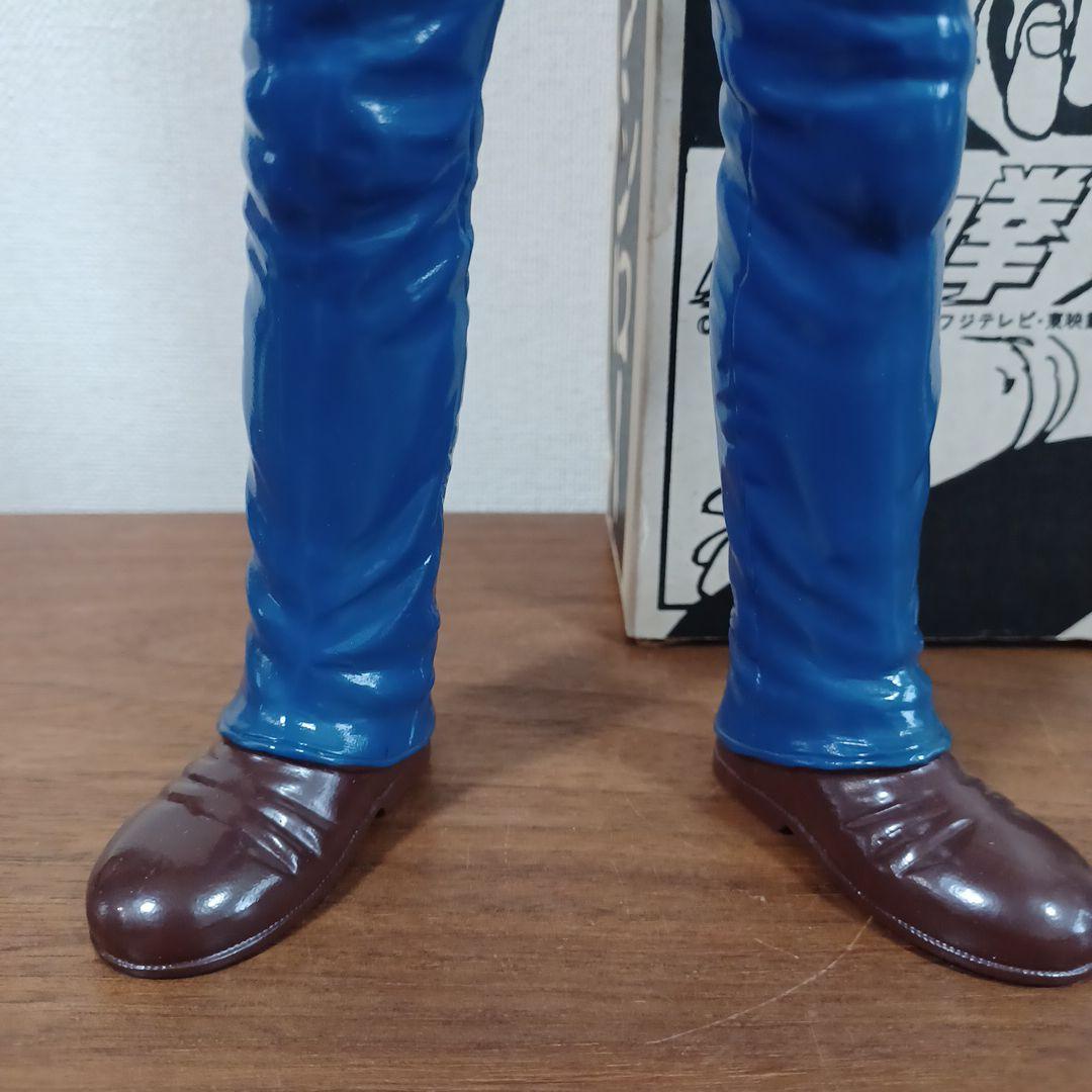 当時物バンダイ「北斗の拳 極大ケンシロー」日本製 希少な箱付きソフビ