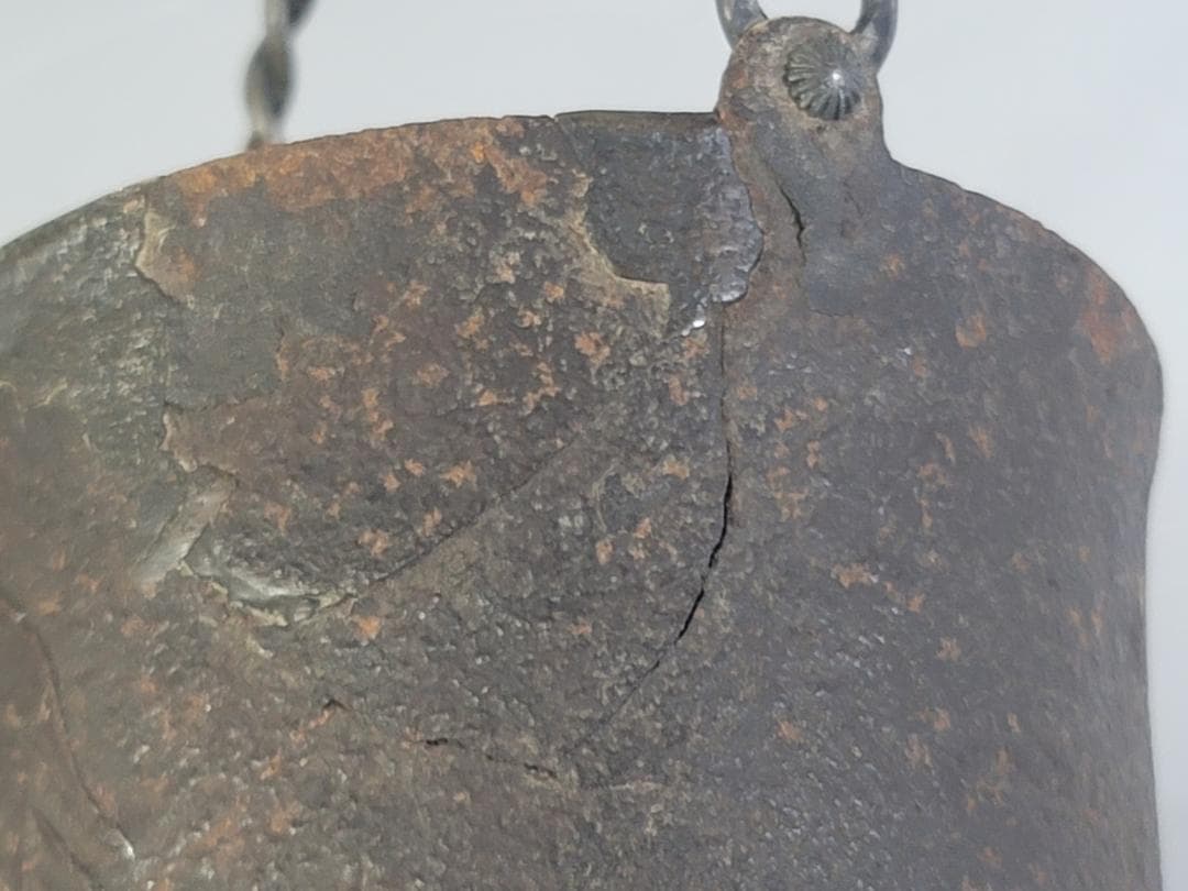 tsurushima専用 古鉄 鹿地紋 注瓶 古美術 DT318