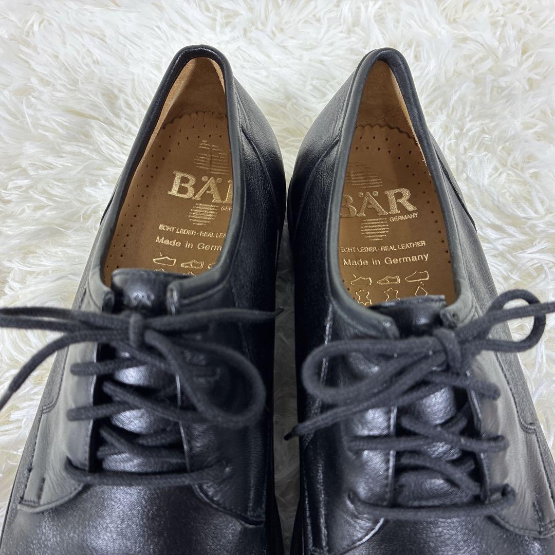 【美品】ベアー BAR スクエアトゥ ドイツ製 コンフォートシューズ 26.0