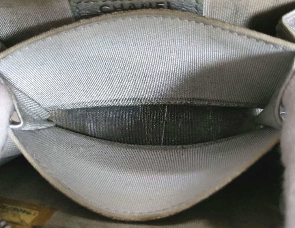 ANP17 シャネル マトラッセ ケース 小銭入れ シルバー金具