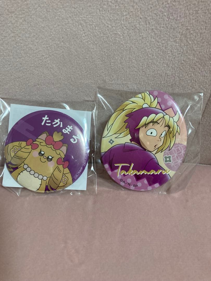 忍たま乱太郎 斉藤タカ丸 エッグ缶バッジ ナンジャタウンコラボ缶