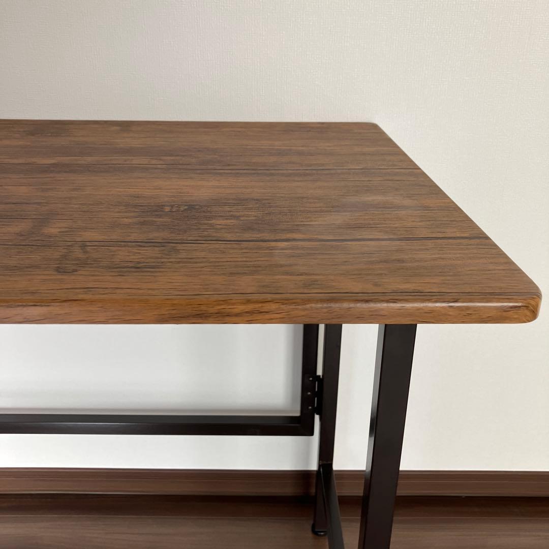 3*6様 幅100cm 折りたたみデスク FLAP 完成品 Brown Pine