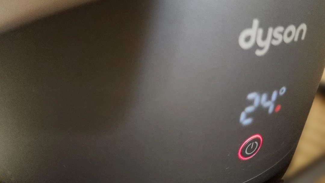 Dyson HP00空気清浄機能付き ファンヒーター　シルバー　リモコンなし