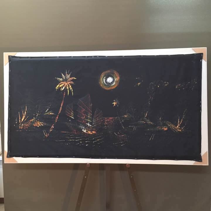 F6号】ジミー大西【Pig】肉筆保証/表裏サイン有/油彩/アクリル/絵画