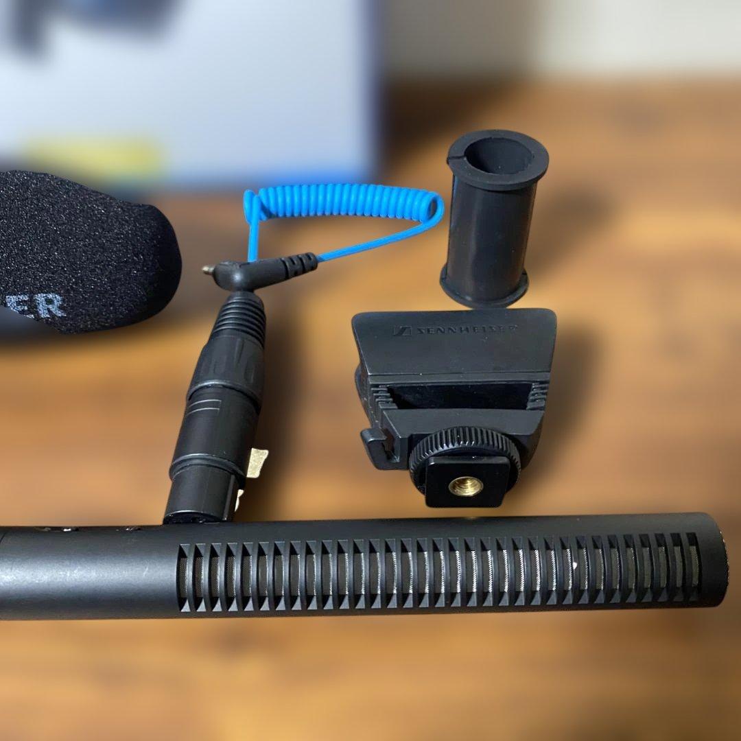 SENNHEISER MKE 600 ショットガンマイク 箱付き 美品