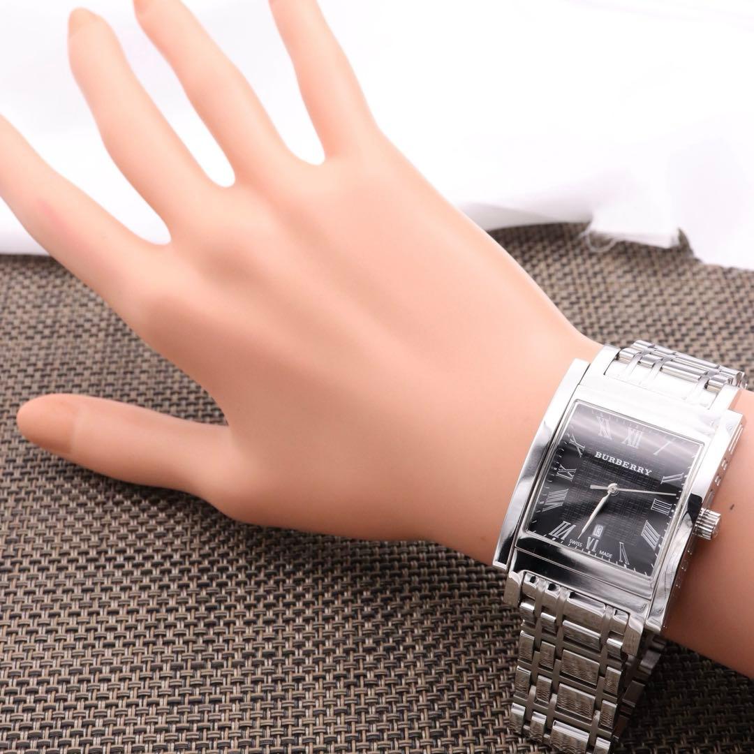 正規品【新品電池】BURBERRY ヘリテージ/BU1555 動作品 人気モデル