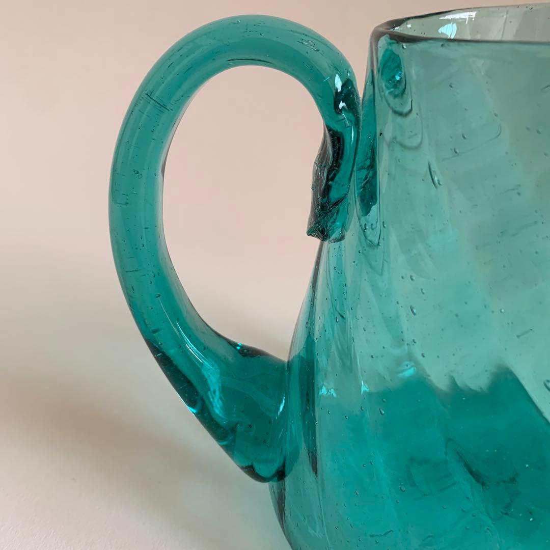 倉敷ガラス 小谷眞三 ピッチャー 水差し 民藝