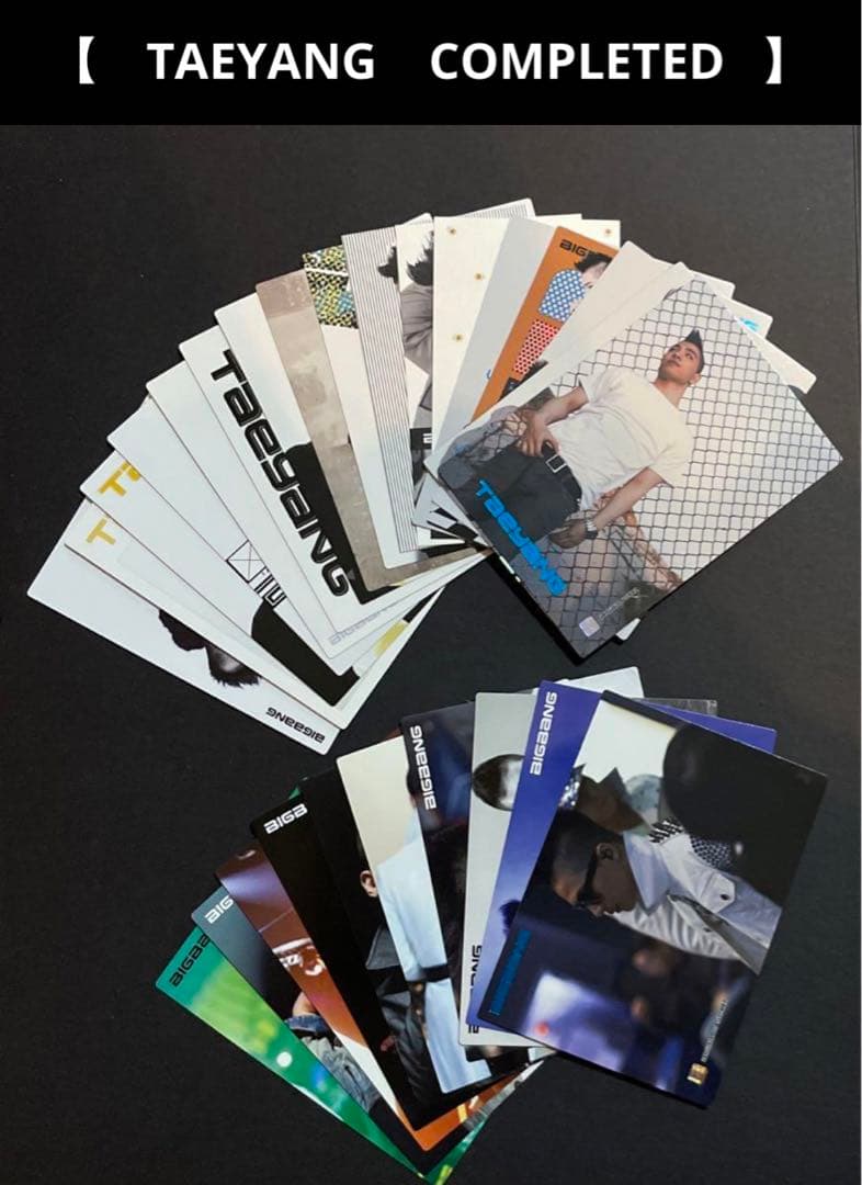 BIGBANG SOL コレクション写真集カード