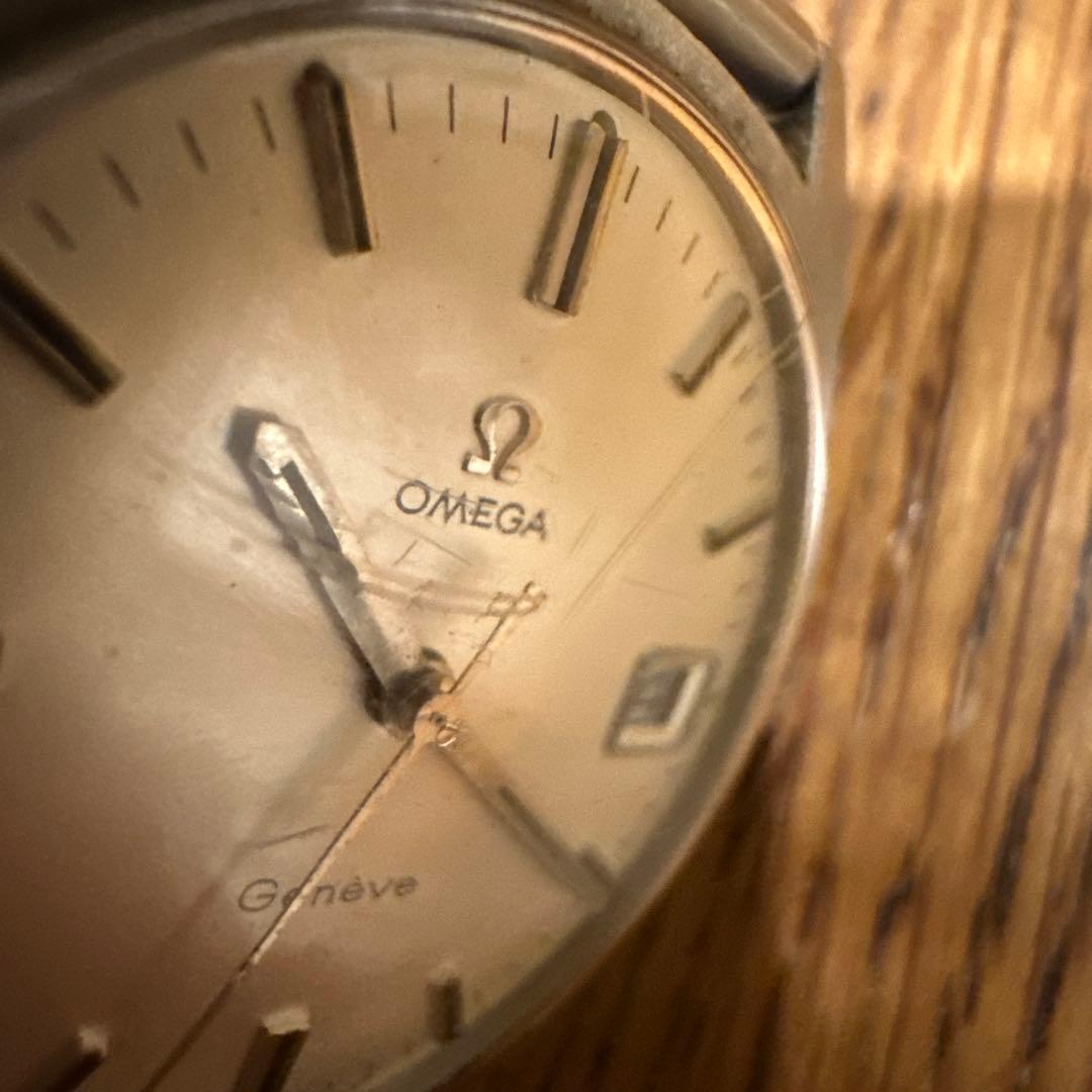 OMEGA Geneve オメガ　手巻き時計 ステンレス