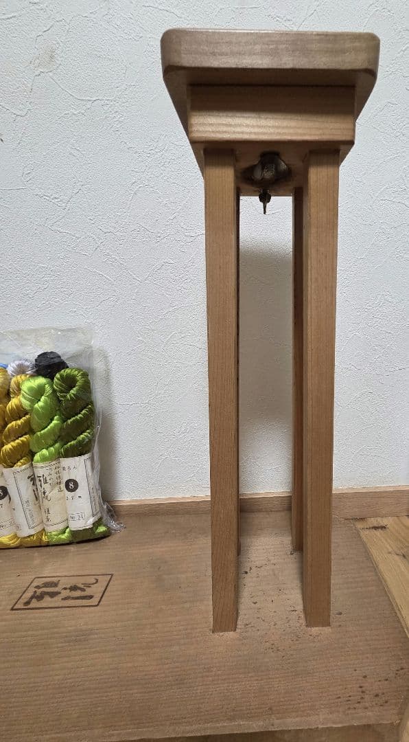 雅流木製組紐台と組糸セット